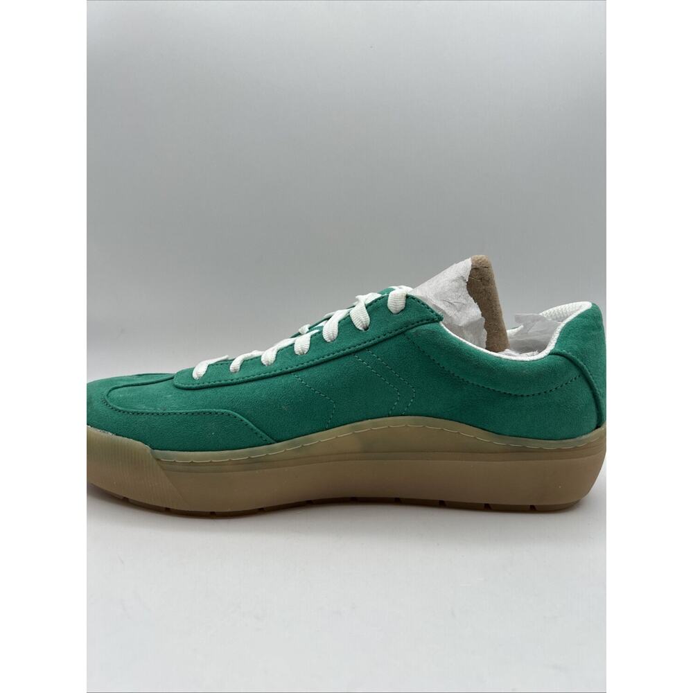 Dr. Scholl's Women's Time Off Knit Sneakers NWOB 11W Green - Picture 2 of 7
